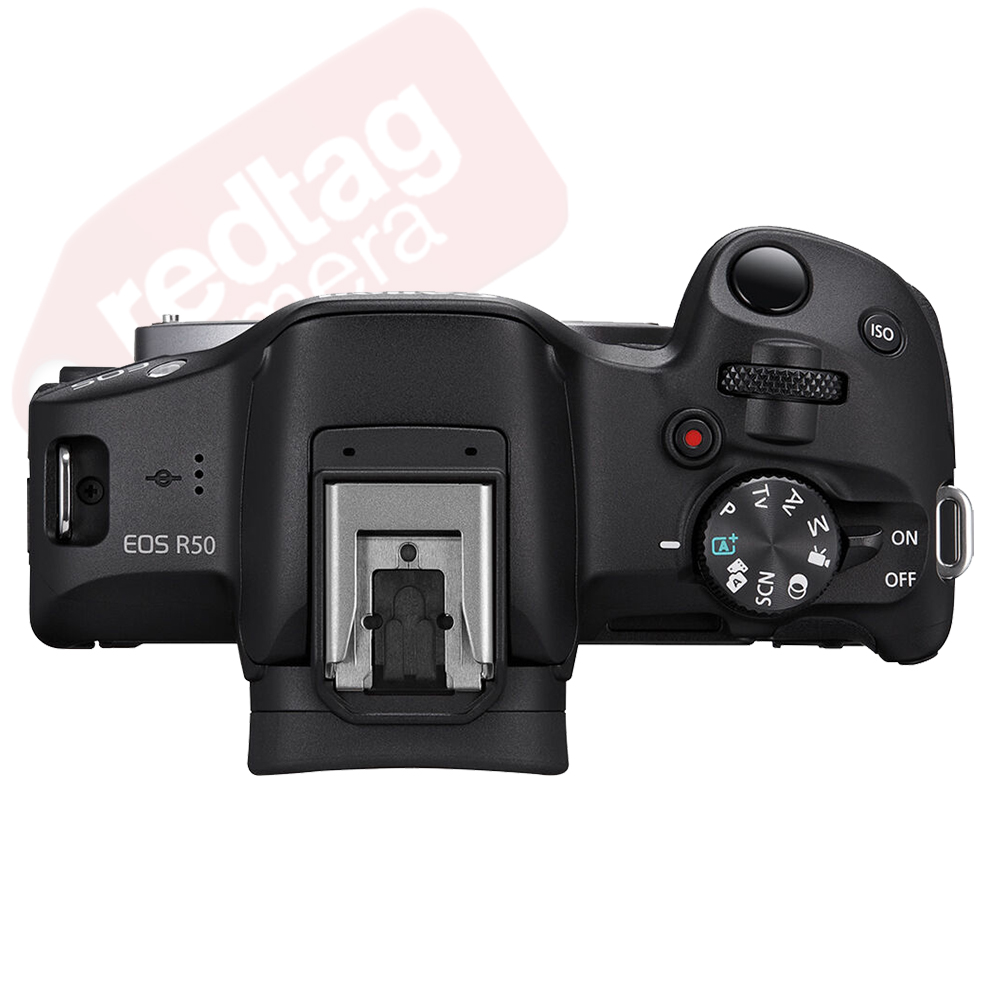 Canon EOS R50 Mirrorless Camera Black + 3 Lens Kit 18-45mm + 32GB
