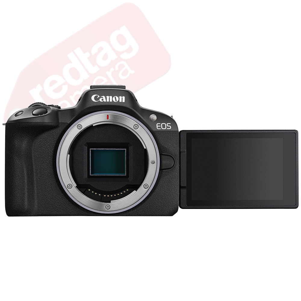 Canon EOS R50 Mirrorless Camera Black + 3 Lens Kit 18-45mm + 32GB