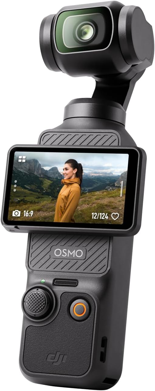 DJI Osmo Pocket 3 Gimbal 3-Axis Stabilized Handheld Camera 